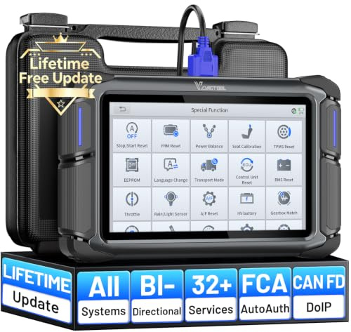 VDIAGTOOL Bidirectional Scan Tool VD70 Lite, OBD2 Scanner Diagnostic Tool with 31+ Resets, 2026 Scanner for Car, Full System Scan, CAN FD & DoIP, Free Update