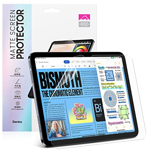 BENKS Schreibfolie für iPad Air 13 Zoll (M2) 2024 Papier Schutzfolie für iPad Air 6.Generation (13 Zoll) Matt Displayschutzfolie, Blendfreiem zum Zeichnen, Schreiben Folie