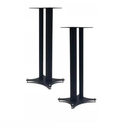 Lautsprecher-Ständer Professionelles Audio-Rack, Surround-Bodenständer, Heim-Audio-Video-Rack, Vollmetall-Lautsprecher-Rack, Bücherregal-Box, stoßfester Ständer Boxenständer(24 * 18 * 80CM)