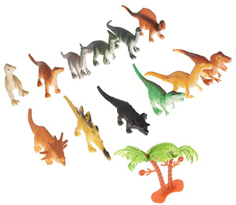 JOINPAYA 2packungen Dinosaurier Spielzeuge Simulierte Tiermodelle Für Schreibtisch-Dekoration Und Pädagogische Zwecke Für Junge Mädchen Kreativität Und Fantasie