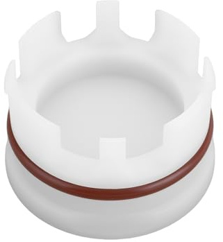 Briny River Copertura per tubo di ritorno dell'olio del turbocompressore automobilistico Tappo di copertura dell'albero a camme con guarnizione compatibile con motori BMW N47 B46 B47 B48 Serie 1 2 3