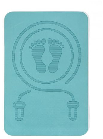 Träningsmatta 40 x 60 cm hopprepmatta stötdämpande tyst yogamatta
