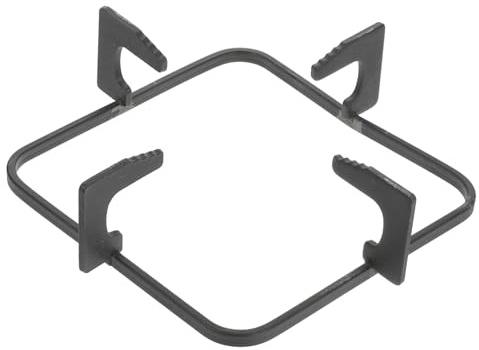BESPORTBLE Support de Cuisinière à Gaz Carré Noir Résistant et Antidérapant Support Table Cuisson pour Poêles et Casseroles Accessoire Pratique pour Cuisine Maison et Professionnelle