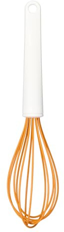 Fiskars Visp med Silikonbelagda Trådar, Längd: 29,7 cm, Plast/Silikon | Orange/Vit, Functional Form, 1023613