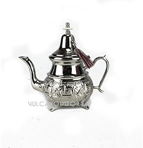 ARTIGIANATO VULCANO Théière marocaine grande capacité 750 ml