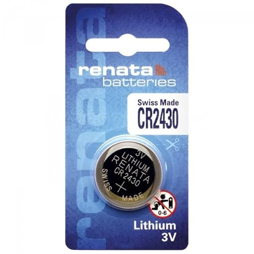 Renata CR2430 3V Lithium knopfzelle - 2 Stück