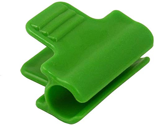 20 Stück Rohrschellen, Gewächshausfolie, Abdecknetz, Tunnel-Reifen, Clips für 11 mm Pflanzpfähle.