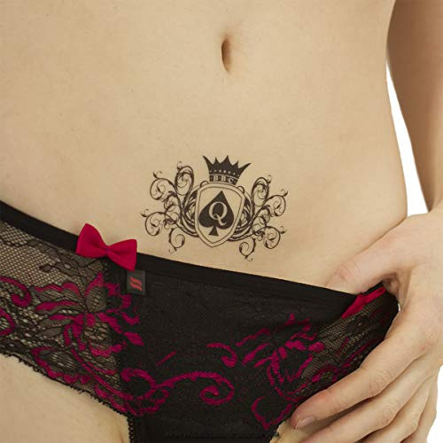 BBC Card - 22 Hotwife Tattoos in Black - Sexy Kinky Fetish Tattoo (2)