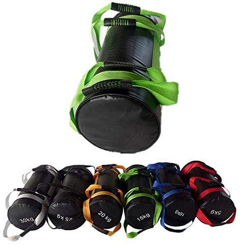 AKT Sandsack Power Bag - 5-30 kg (11-66 lb) Gewichtsgefüllter Sandsack zum Übung, Powerlifting und Funktionelles Training, 1 PC (KEIN Sand),20kg