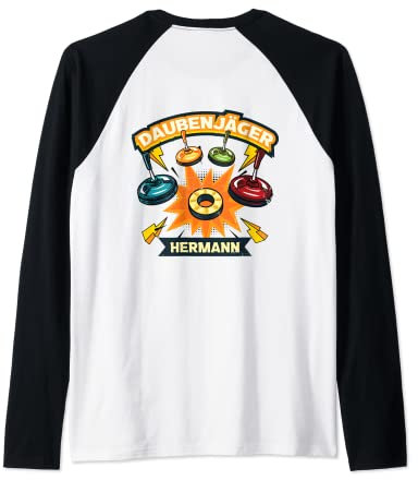 Daubenjäger Hermann Stockschütze Asphaltstock Stocksport Raglan