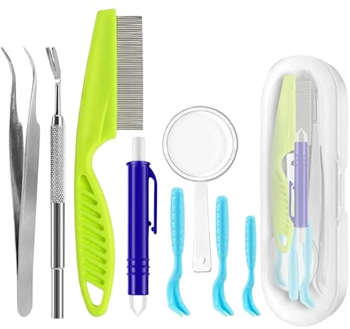 Removedor de garrapatas para perros, herramienta portátil para eliminar garrapatas. Extractor de garrapatas para perros. Extractor de pulgas y garrapatas compacto para perros y Ka