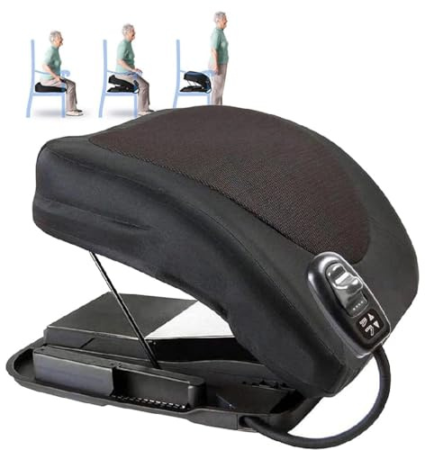 GAYAYAS Cuscino di Assistenza per Il Sollevamento della Sedia, Sedili di Sollevamento Elettrici e Assistenza per Il Supporto del Divano, Ausilio per Stare in Piedi per Anziani