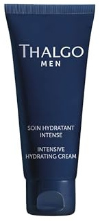 THALGO Män Anti-Wrinkle Care – uppstramande ansiktskräm med marina aktiva ingredienser, intensiv utjämning och hydrering för män, 50 ml