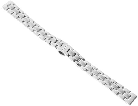 MOBUTOFU Ersatz-uhrenarmband Aus Silberner Verschluss Uhrenkette Allgemeines Armband Robustes Uhrenband Farbe Silber
