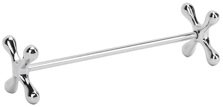Nikou 4 soportes de metal para palillos, soporte multifuncional de acero inoxidable para evitar resbalones, adecuado para cucharas, tenedores y cuchillos, acabado plateado