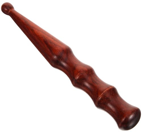 IMIKEYA Bâton De Massage En Bois Pour Le Visage Outil D'Acupression Massage Des Points De Pression Pour Pieds Mains Tête Et Cou Masseur Portatif 13.50 X 2.00 X 2.00 Cm 1 Pièce