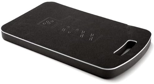 STROXX® Kniekissen |schwarz| Kniepolster | Sitzkissen | Mehrzweckkissen | Knie-Matte| Sitz-Unterlage | Knieschoner | Variabel einsetzbar | 45x27x3cm | Wasserfest | Eva PAD