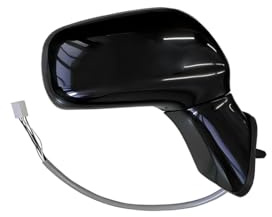 CG94 - Espejo Retrovisor Eléctrico Derecho para To!yota Corolla Verso 2002-2007 | Calota Negra, Repuesto No Original | Compatible Pasajero