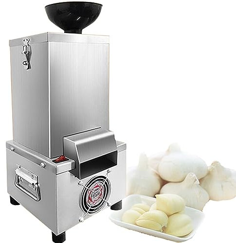 Qiang Máquina De Herramientas para Pelar Ajos,Pelador De Ajos Electrico 200W Peladora De Ajos Comercial,Máquina De Pelar Ajos Separador Pelador De Ajos Doméstica Y Comercial para Restaurantes