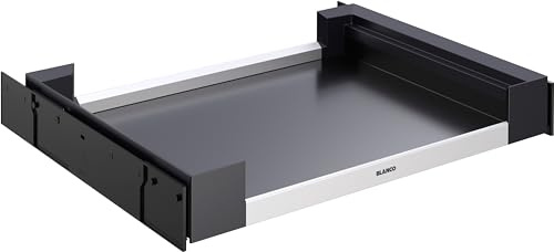 BLANCO Flat Drawer 60 Frontauszug | Aluminium | [40x54,8x7,5 cm] | für 60 cm breite Unterschränke