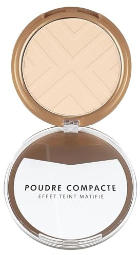 Poudre compacte pour le maquillage, matifiante, couleur chair, 12 gr