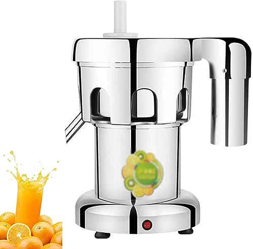 Estrattore di succo professionale commerciale Estrattore di succo di verdura, Estrattore elettrico da 350 W Pressa centrifuga Macchina per succhi, Estrattore di succo per impieghi gravosi, Singolo c