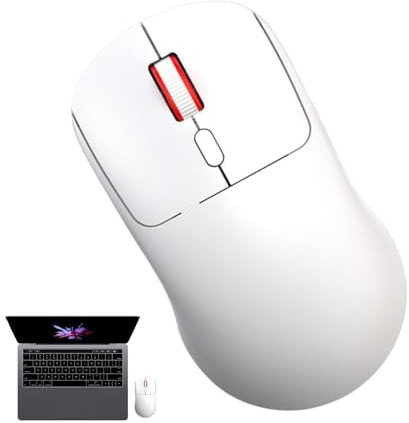 Bekväma möss, trådlösa möss, laptoptillbehör, enkel Plug-and-play USB-mottagare, anpassningsbar justerbar Dpi, 11 x 6 x 3,7 cm/4,33 x 2,36 x 1,46 tum för hemmakontor