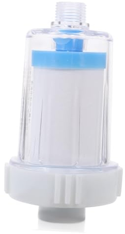 UKCOCO Filtro para Grifo Antical Lavadora Cabezal Ducha Portátil con Filtro de Agua Multiusos para Cocina Baño y Peceras Instalación Fácil Sedimentos y Olores