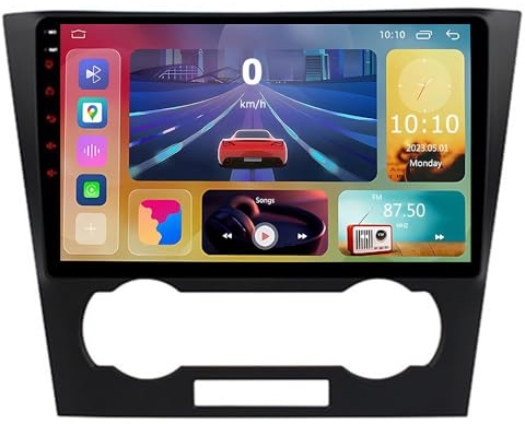 YIANKWY Android 14 9 Inch Car DVD Player Radio Head Unit For Chevrolet Epica 2006 2007 2008-2012 GPS Navigation Head Unit Support Full RCA Output Bluetooth4.0 WIFI Car Auto Play DVR DAB+ TPMS
