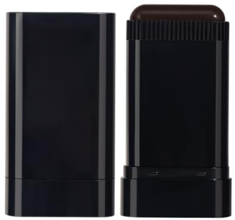 AEIXYA 1 Pièces Hair Dye Comb, Pinceau Coloration Cheveux,Stick Cheveux Avec Peigne Intégré,Résistant À L'Eau Et Transpiration, One-Time Quick Retouche Rracines Cheveux(Noirmarron)