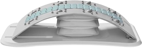 Doiyislem Planche de Soutien Lombaire,Tableau de Massage Lombaire Adjustable Craqueur Colonne Vertébrale - Appareil de Fitness pour Étirer et Détendre la Colonne Vertébrale à Domicile et en Voyage