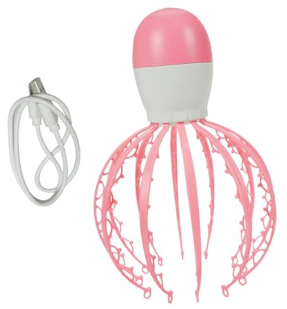 SAFIGLE Masseur Tête Électrique Rechargeable à Griffes Octopus Appareil Léger pour Massage Crânien Relaxant Détente Musculaire à Domicile Bureau et Voyage pour Soulager Tension et Fatigue