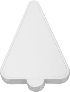 Mikinona 100 Pezzi Vassoi per Base Torta in Cartone Argentato 118X78 MM, Sottotorta per Dessert e Mousse, Supporti Ecologici e Resistenti per Feste e Cucina