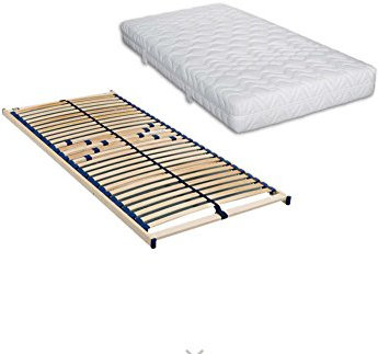 ki-Pure Spar-Set Komfort-Flex-Pur Plus XL in 140 x 200 cm im Härtegrad mittelfest – Plus Lattenrost Malie Olymp in 140 x 200 cm | sofort lieferbar