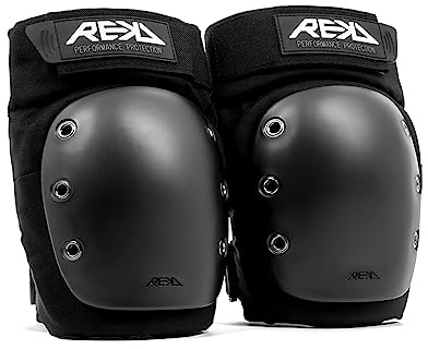 Rekd Ramp Knee Protektoren, Unisex, für Erwachsene XS schwarz