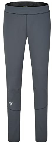 Ziener NURA Softshell-byxor för kvinnor, långlöpningstight | vindtät, elastisk, ombre, 40