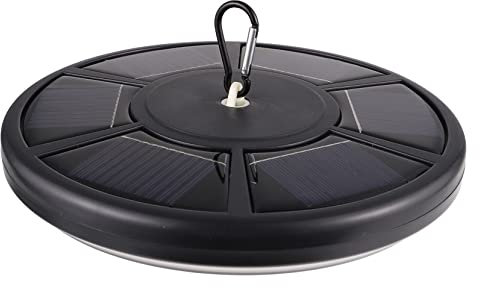 YARNOW Solar Fahnenmastbeleuchtung Mit LEDs Für Terrasse Und Camping Aus Robustem Abs-Material Einfach Zu Montieren Ohne Werkzeug