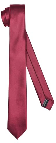 Ladeheid Klassische Herren Krawatte, glänzend, Perfekt für Büro & Festlichkeiten, Vielfältige Farben - Ideal für Geschäftsmeetings, Hochzeiten Größe 150cm x 6cm TMS-6