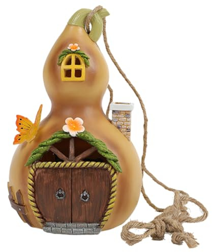 BESPORTBLE Décoration De Maison En Forme De Courge Solaire En Résine À Suspendre Éclairage De Jardin Solaire Pour Allée Éclairage Paysager Lampe De Paysage