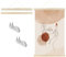 2 Stück Posterhänger A2 Posterleiste, Magnetisch Posterschiene Posterleisten 41CM, Magnet Magnetische Holz Poster Posterrahmen Bilderleiste Posterhänger für Poster, Bilderrahmen Kunstwerk, Fotos