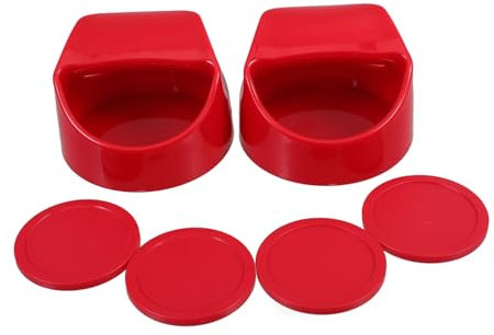 MOLUCKFU Tischhockey-Puck Eishockeyschlägern Hockeyschlägern Und Hockeypucks Für Mini-hockeytische Eishockeyspielzubehör Und Versandzubehör