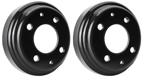 Dr.Acces Golf Cart Brake Drum Compatible with Yamaha G1 G2 G8 G9 G11 G14 G16 G19 G22 G29 1978-Up Gas or Electric Golf Cart OEM# JU0-G6521-00-00 (Package:2 piece)