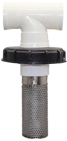 Filtre d'entrée de tuyau, filtre à eau pour tonneau de pluie | Filtre de tuyau d'évacuation d'eau de pluie | Couvercle de filtre d'entrée d'eau de pluie, filtre en acier inoxydable pour le jardinage