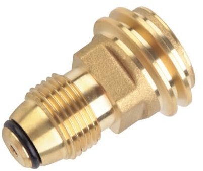 Wdbild Grill Accessories, Effective Swivels Propanes Refill Adapter Practical Camping Grills Propanes Adapter Convenient for Outdoor Equipment