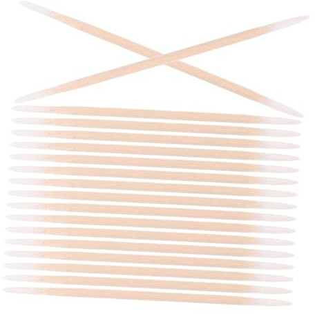 CIYODO 2 Stück Spitze Wattestäbchen Doppelseitig Für Make up Microblading Und Empfindliche Oberflächenpflege
