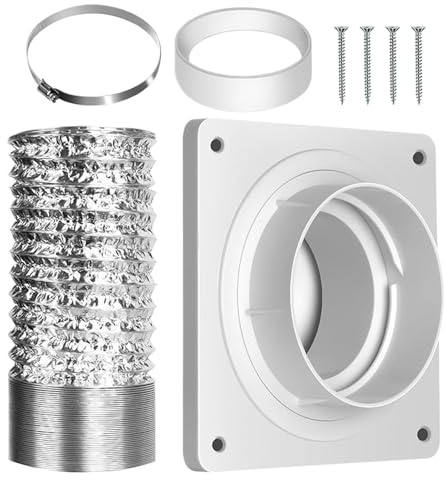 Portable Ac Window Vent Kit Seal Ring Panel Adapter Connector Ducting