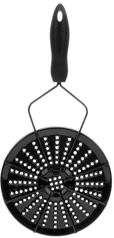 POPETPOP Diffuseur De Chaleur Plaque Adaptante Induction Protecteur Émail Pour Cuisson Répartition Homogène Chaleur Noir