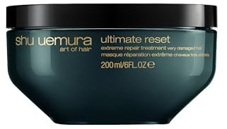 Shu Uemura Art of Hair, Maschera Ristrutturante, Per Capelli Danneggiati, Effetto Riparatore, Arricchita con Estratto di Riso, Ultimate Reset, 200 ml