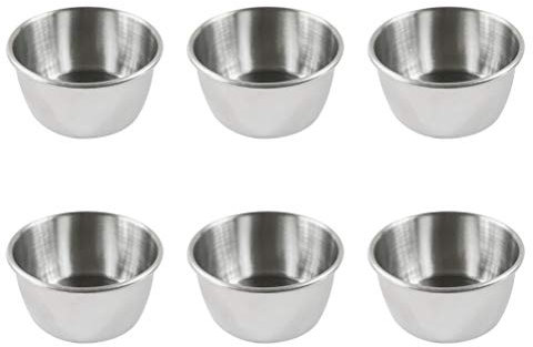 BESTONZON Lot de 6 bols de service en acier inoxydable