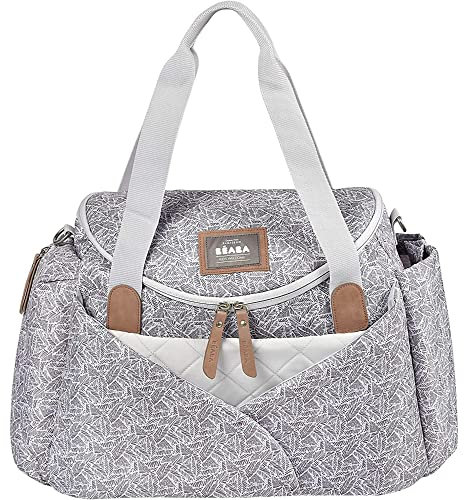 BÉABA, Sac à Langer Sydney II, Modulable, Grande contenance, Rangements multiples, espace à cocoon, Pochette repas isotherme, Système attache poussettes, Anses transport, Jungle